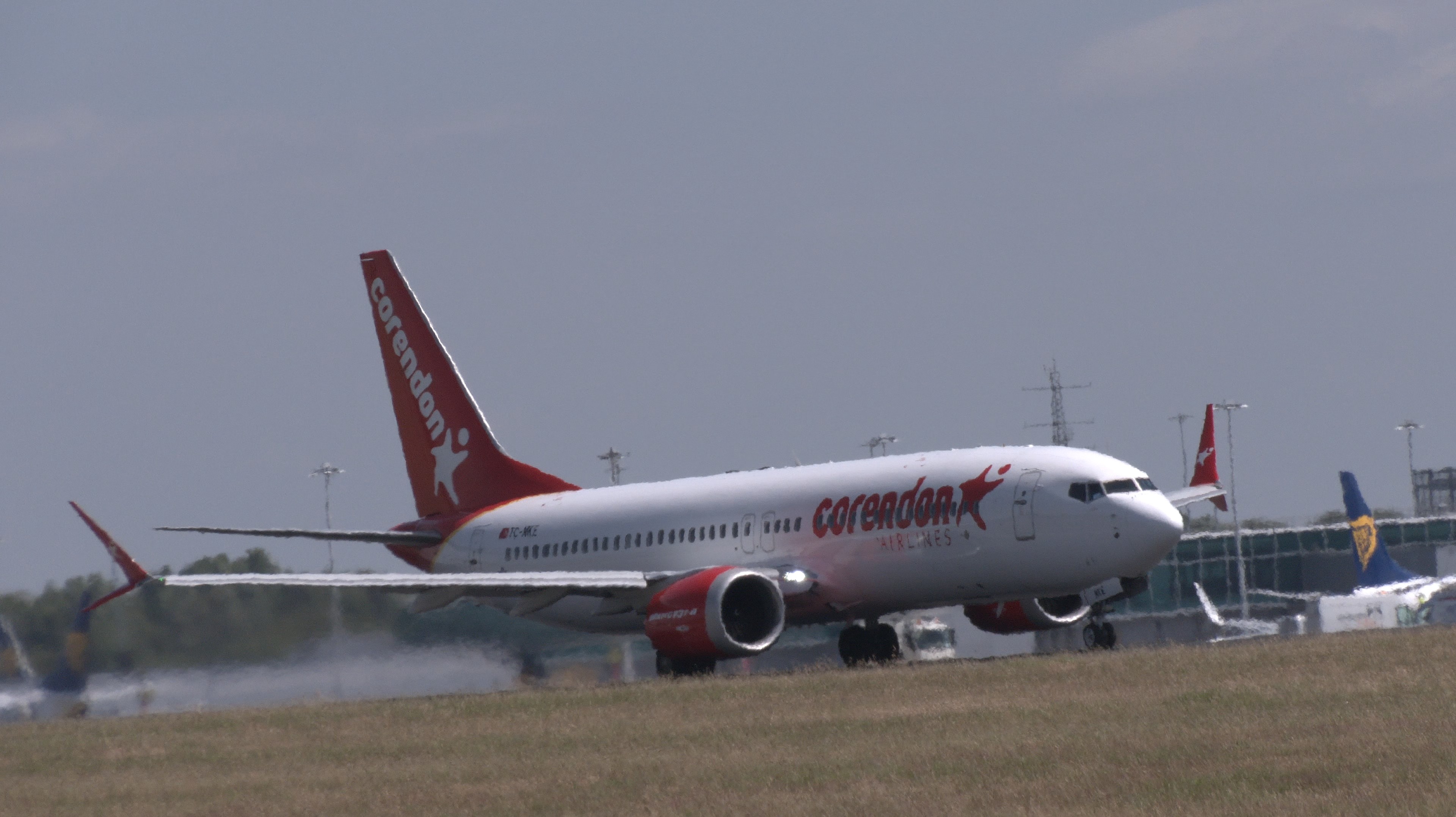 Corendon Airlines Boeing 737 MAX 8 Soars Out of Stansted! 💨
